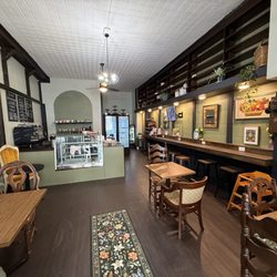 Indoor dining area