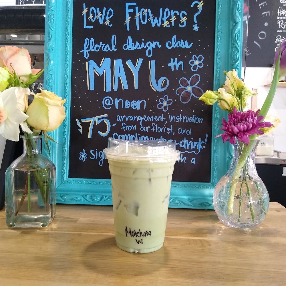 Matchata (Matcha and horchata, specially made by Abbi!) Matchata (Matcha and horchata, specially made by Abbi!)