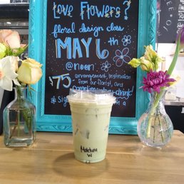 Matchata (Matcha and horchata, specially made by Abbi!) Matchata (Matcha and horchata, specially made by Abbi!)