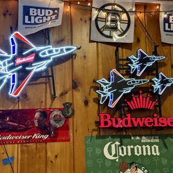 7B's Bar & Grill - Barnes Muni is a couple of miles away home of Mass ANG F-15s