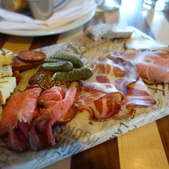 Echo & Rig - Coppa, Lonza, Chorizo Sausage, Country Pate, House cured Pastrami, Cornichons, Mustard - Steakhouses Near Me - Las Vegas, Nevada Echo & Rig - Coppa, Lonza, Chorizo Sausage, Country Pate, House cured Pastrami, Cornichons, Mustard - Steakhouses Near Me - Las Vegas, Nevada