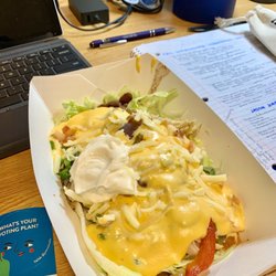 Bear's Den - Taco Salad but replace the chips with lettuce