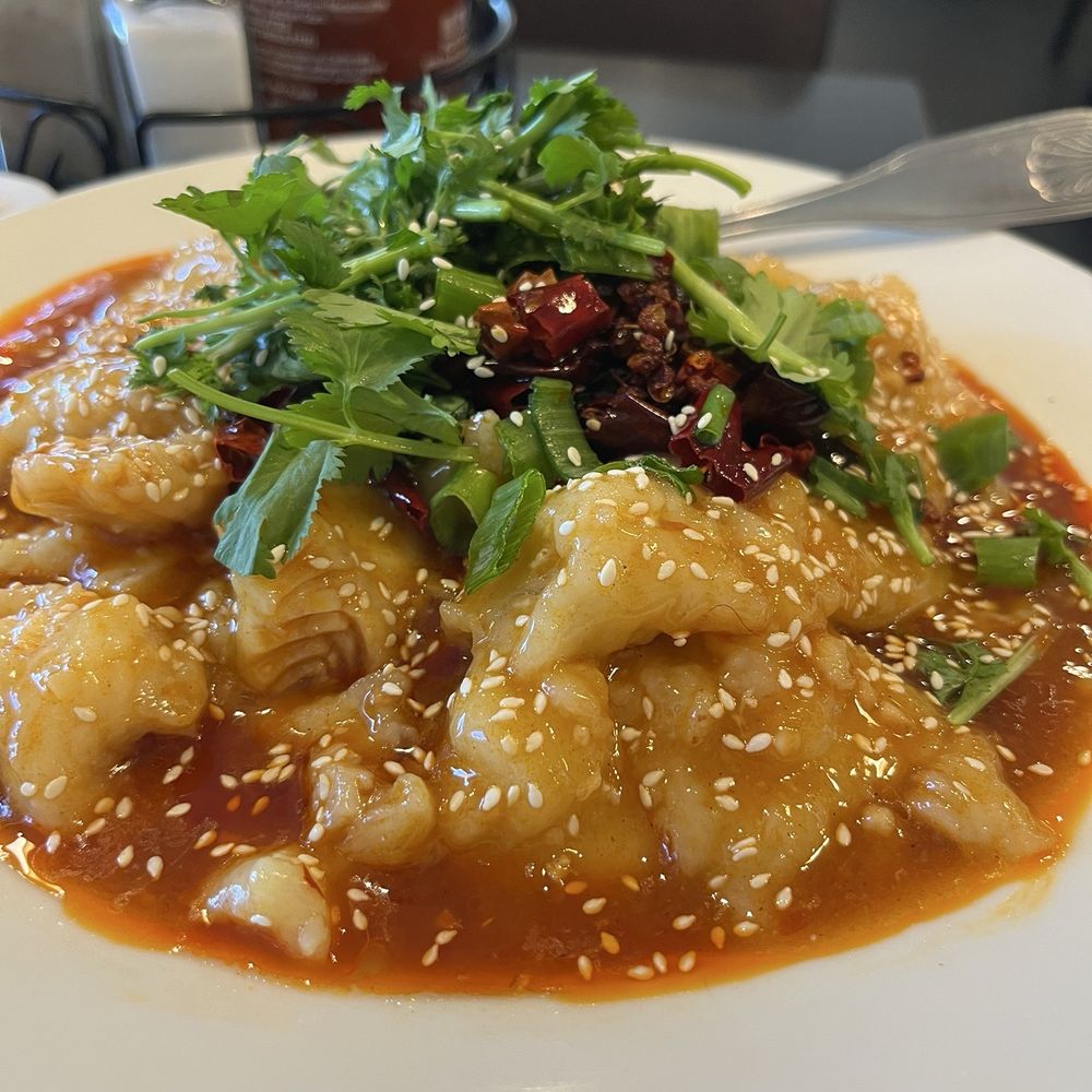 Red Chilli - R29. Spicy Stewed Fish with Vegetable - Chinese Near Me - Redlands, California Red Chilli - R29. Spicy Stewed Fish with Vegetable - Chinese Near Me - Redlands, California
