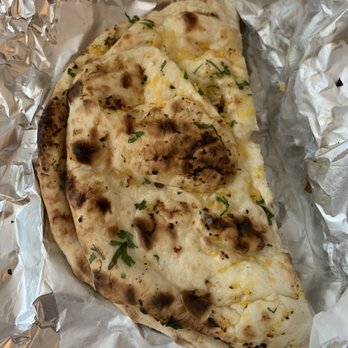 Saffron - Garlic Naan - Indian Near Me - San Carlos, California