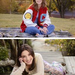 Carolyn Ann Ryan Photography - High School Senior Portraits at UNCC Botanical Gardens in Charlotte