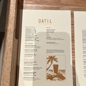 Datil Coffee Shop - Coffee & Tea Near Me - Cabo San Lucas, BCS