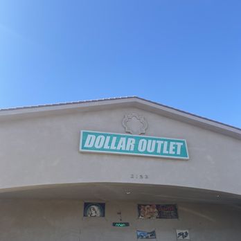 Dollar Outlet - Dollar Outlet store sign - Discount Store Near Me - Kingman, Arizona