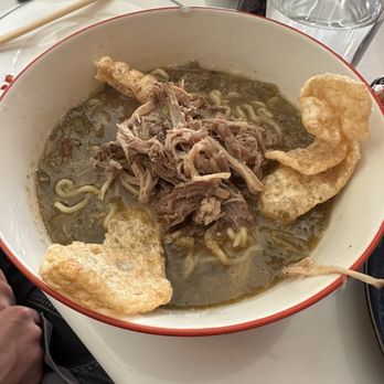 Dumplin' - Ramen of the day (pork green chili) - Asian Fusion Near Me - Denver, Colorado