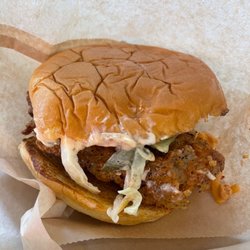Chicken Boxcar Sandwich