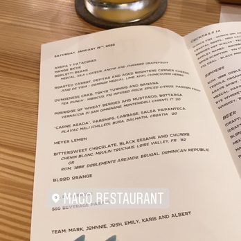 Mägo - The prix fixe menu that day - Colombian Near Me - Oakland, California Mägo - The prix fixe menu that day - Colombian Near Me - Oakland, California