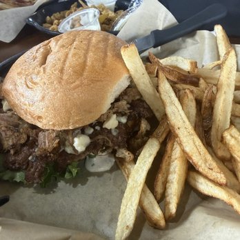 Backwoods Burger Bar - Smokin blue burger - American Near Me - Kingsport, Tennessee