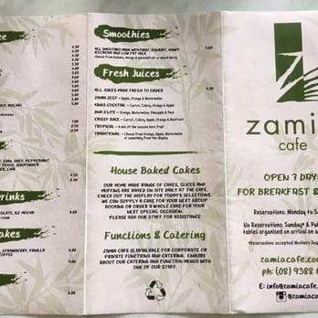 ZAMIA CAFE - Updated June 2026 - 51 Photos & 25 Reviews - 50 May Dr, Kings  Park Western Australia, Australia - Coffee & Tea - Restaurant Reviews -  Phone Number - Yelp
