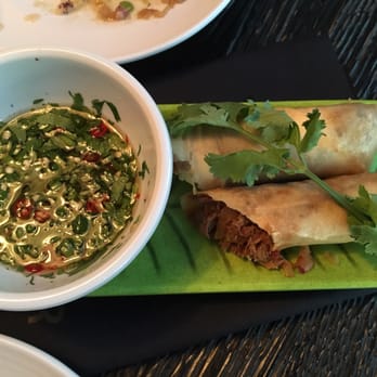 TOSO - Vårrullar med högrev med curry. Koriander och chilidipp - Asian Fusion Near Me - Göteborg, O