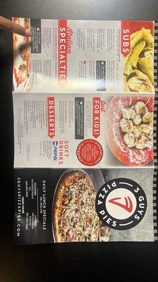Menu photo 4 3 Guys Pizza Pies Lakeland, TN Menu photo 4 3 Guys Pizza Pies Lakeland, TN