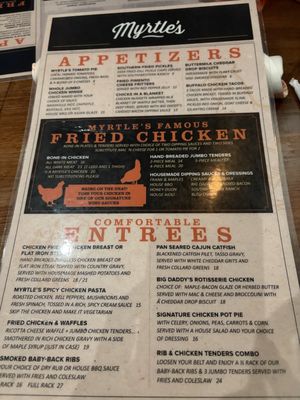 Menu photo 2 Myrtle's Chicken + Beer Knoxville, TN