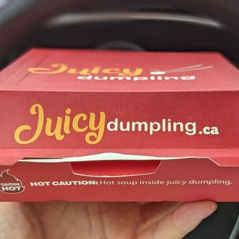 Juicy Dumpling - Box containing soup dumplings - Dim Sum Near Me - Toronto, Ontario