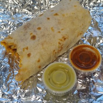 El Tapatio #2 - Pollo Burrito! Red and green sauce! We love this place! - Tacos Near Me - Del City, Oklahoma