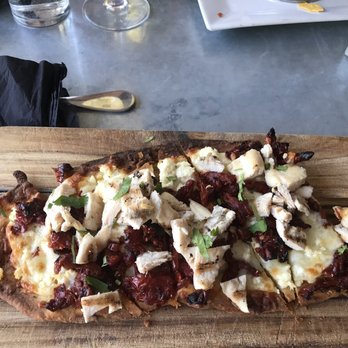 Craft 47 - First flatbread a little overdone but it was replaced :-) - Tapas/Small Plates Near Me - Goshen, New York