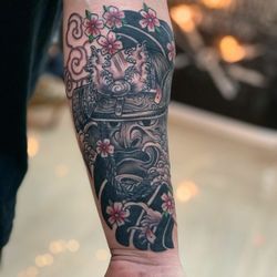 Electric Artistry Tattoo - Done by Ashley