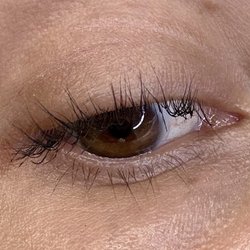 Lashes damaged beyond repair.