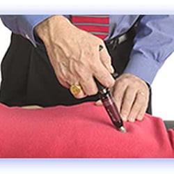 Perron Chiropractic - Activator Method in action.A simple and gentle method.