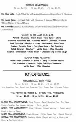 Menu photo 4 Southern Ground Coffeehouse Andalusia, AL Menu photo 4 Southern Ground Coffeehouse Andalusia, AL