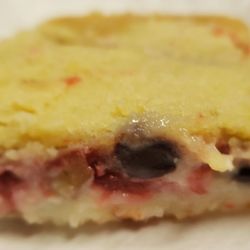 Rochester Deli - The raspberry dream bar up close