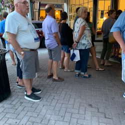 Line out the door