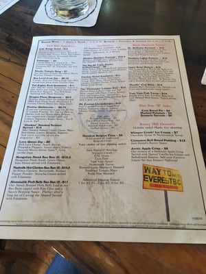 Menu photo 8 Embers Ski Lodge Nashville, TN Menu photo 8 Embers Ski Lodge Nashville, TN