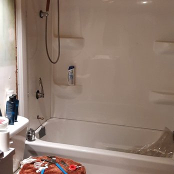 Cedar Creek Plumbing - Unfinished work and the plyers he put on there that only makes scholding hot water !!! - Plumbing Near Me - Woodland, Washington Cedar Creek Plumbing - Unfinished work and the plyers he put on there that only makes scholding hot water !!! - Plumbing Near Me - Woodland, Washington