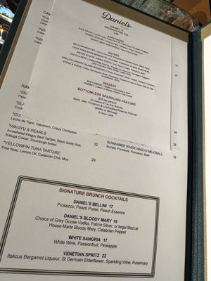 Menu photo 3 Daniel’s Coral Gables, FL Menu photo 3 Daniel’s Coral Gables, FL
