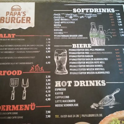 Menu photo 3 Papas Burger Darmstadt, HE