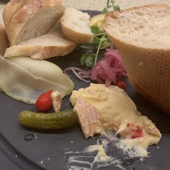 Restaurant IRON - Cheese plate. I had already dug in. - Southern Near Me - Pensacola, Florida