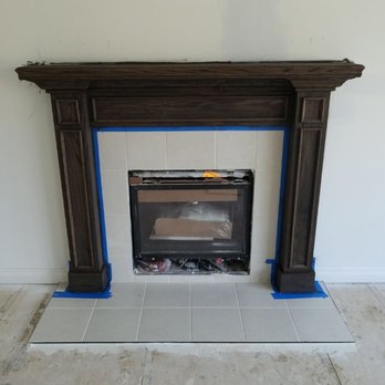RG Painting - Staining oak fore place - Painters Near Me