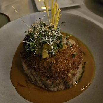 Hukilau Lanai - Cashew encrusted striped marlin - Seafood Near Me - Kapaa, Hawaii