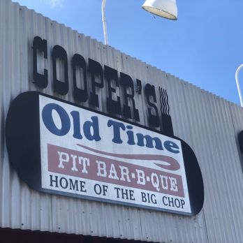 Cooper's Old Time Pit Bar-B-Que - Barbeque Near Me - Llano, Texas Cooper's Old Time Pit Bar-B-Que - Barbeque Near Me - Llano, Texas