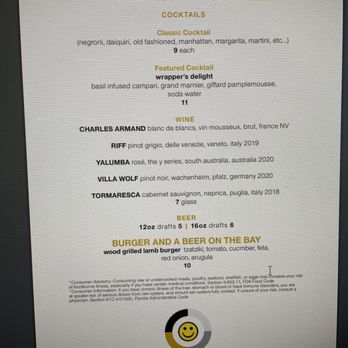 Counter Culture - Menu 3/20-3/24 - New American Near Me - Tampa, Florida