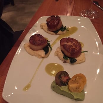 Bliss - Scallops- cooked perfectly!!! - New American Near Me - San Antonio, Texas Bliss - Scallops- cooked perfectly!!! - New American Near Me - San Antonio, Texas