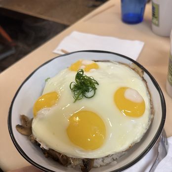My Cafe - Ground Beef Loco Moco Added Two Eggs - Breakfast & Brunch Near Me - Kapolei, Hawaii My Cafe - Ground Beef Loco Moco Added Two Eggs - Breakfast & Brunch Near Me - Kapolei, Hawaii