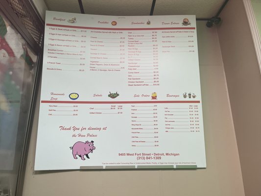 Menu photo 2 A & L Ham Palace Detroit, MI Menu photo 2 A & L Ham Palace Detroit, MI