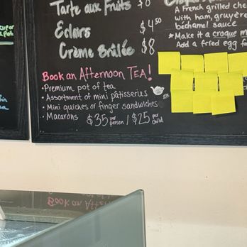 Cafe Genevieve - Afternoon tea menu - Macarons Near Me - Virginia Beach, Virginia