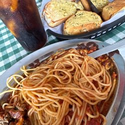 Niko's Pizza - Lunch portion spaghetti and meatball
