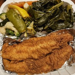 Kimmy's Restaurant & Carry Out - 6'24'2023 (2) piece Catfish. Pretty yum !!