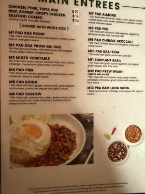 Menu photo 5 Hug Baan Thai Sterling Heights, MI