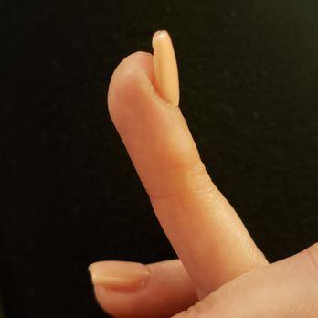 Chloe Nail Spa - Ring finger nail looks like it is going to detach..he told me "it's because the tip of your finger is big. NO sir. No it's not. - Nail Salons Near Me - Sherman Oaks, California Chloe Nail Spa - Ring finger nail looks like it is going to detach..he told me "it's because the tip of your finger is big. NO sir. No it's not. - Nail Salons Near Me - Sherman Oaks, California