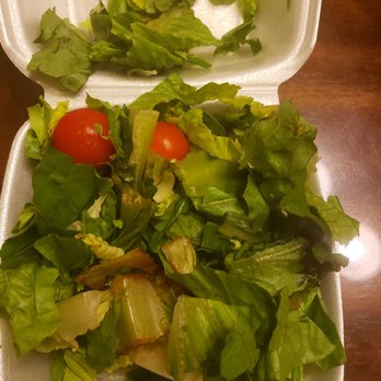 Mama's Pizza - Wilted and brown lettuce. - Pizza Near Me - Arlington, Texas Mama's Pizza - Wilted and brown lettuce. - Pizza Near Me - Arlington, Texas