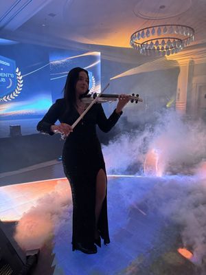 Effects during an Award Show - We provided confetti and low lying haze effects for an Award Show