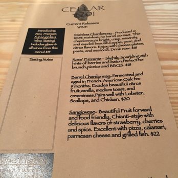 Cellar 4201 - Tasting menu - Wineries Near Me - East Bend, North Carolina Cellar 4201 - Tasting menu - Wineries Near Me - East Bend, North Carolina