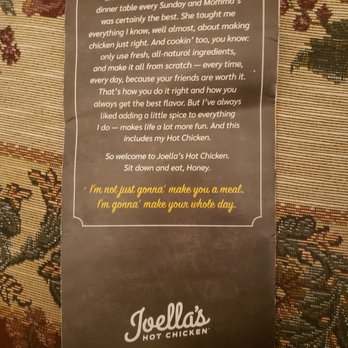 Joella's Hot Chicken - Indianapolis - Southern Near Me - Indianapolis, Indiana
