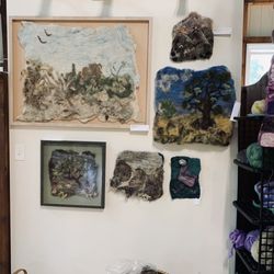 Withers Wool and Farm - Painting with fiber